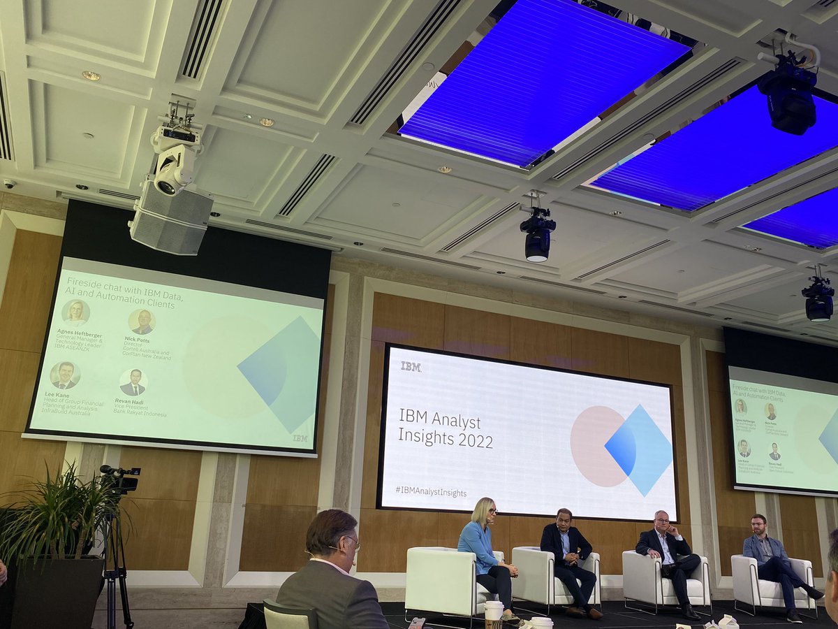 What i have been told by the hotel staff that the Pavilion at <a href="/ConradHotels/">Conrad Hotels</a> is a popular place to host wedding. Today, the room is filled with intellectual opinions,  perspectives, industry outlooks …#ibmanalystinsights