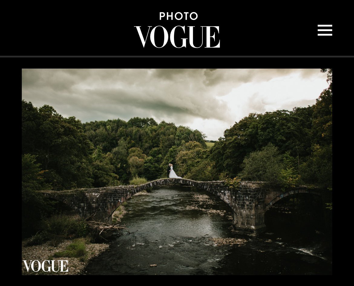 Wow, what better way to start the week than being featured in Vogue! <a href="/voguemagazine/">Vogue Magazine</a>