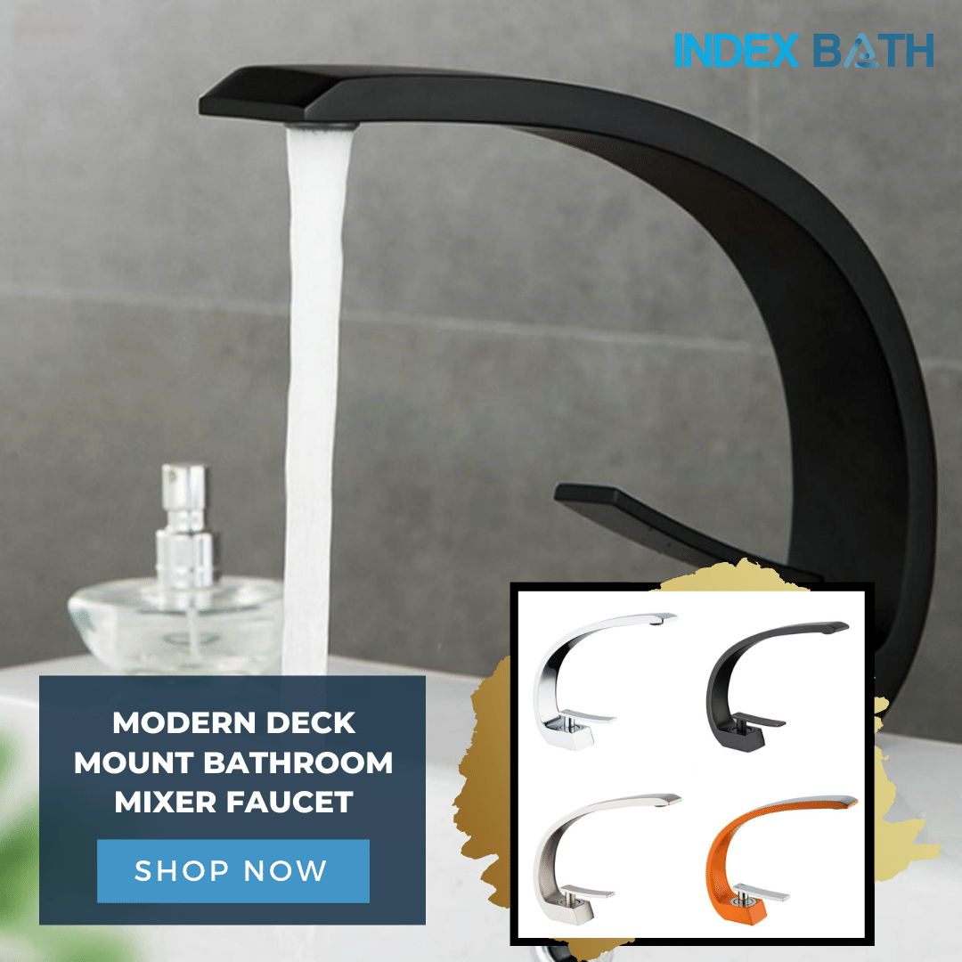 BathIndex's tweet photo. Boost Your Bathroom Vibe With This Modern Deck Mount Bathroom Mixer Faucet
View the most innovative bathroom accessories @BathIndex
#mixertaps #sinkfaucets #faucets #faucetdesign #fauceted #bathroomfaucet #bathroomfaucets #noleaks #basinfaucets #bathroomaccessories #IndexBath https://t.co/5xvecbLU6m