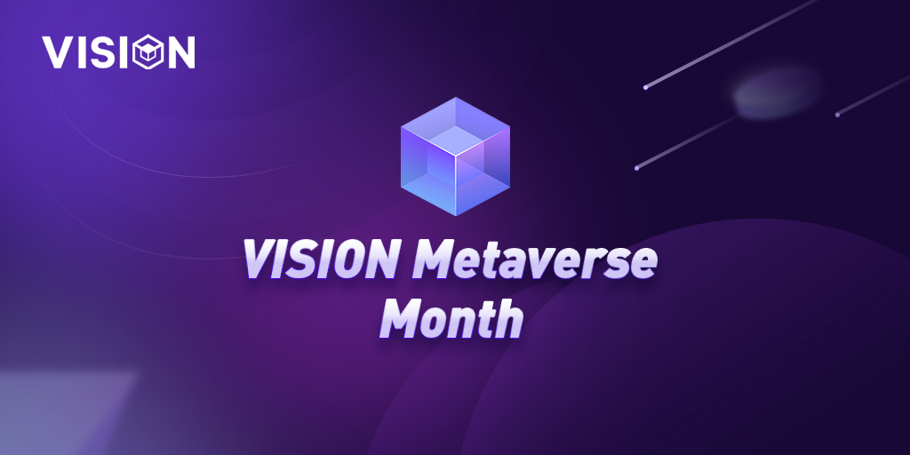 🎉VISION NFT market foundation framework has been completed and is about to enter the testing phase. 

👏The Metaverse Month series activities with reshaping BAYC have started!🥳

🏆Prize: NFT WL, $20K USDT, $90k OAT price pool...

🤩Best activity you must not miss!