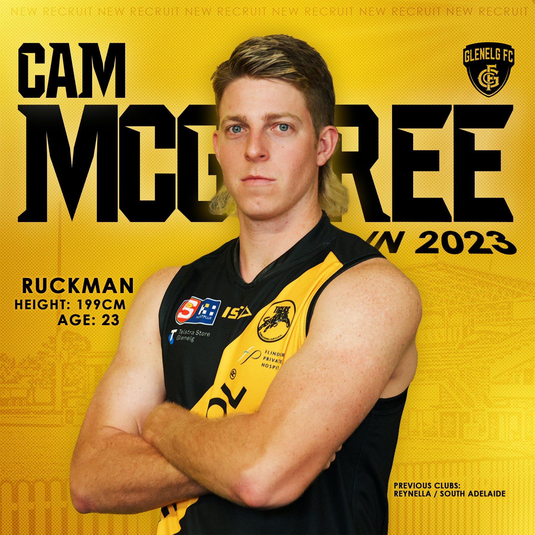 Glenelg FC On Twitter NEW RECRUIT ALERT Cameron McGree Has Signed Glenelg fc on twitter new recruit alert cameron mcgree has signed