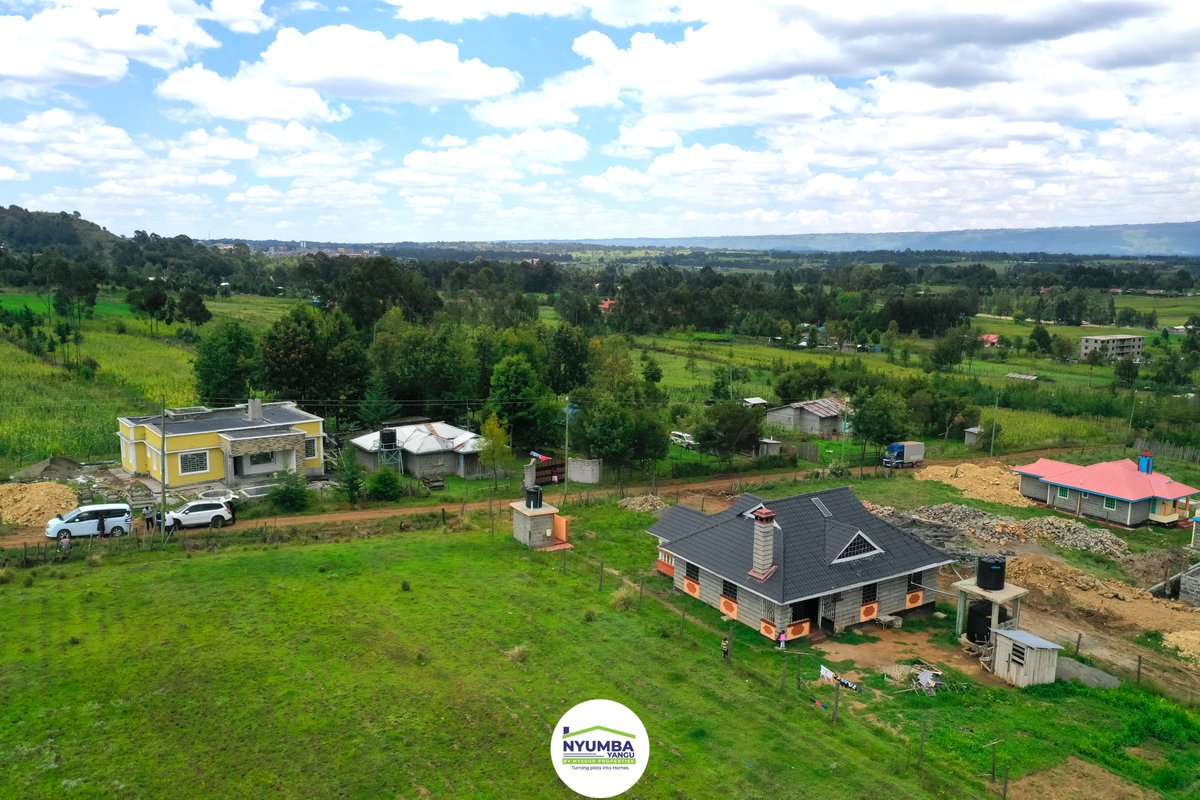 It's time to get yourself that 1/8 acre plot,#build your dream home and say goodbye to the #rentburden. With #NyumbaYanguByHyssopProperties this is made possible through #financing thus making your #homeownership journey smooth
 Reach us through
☎️0707 666 000