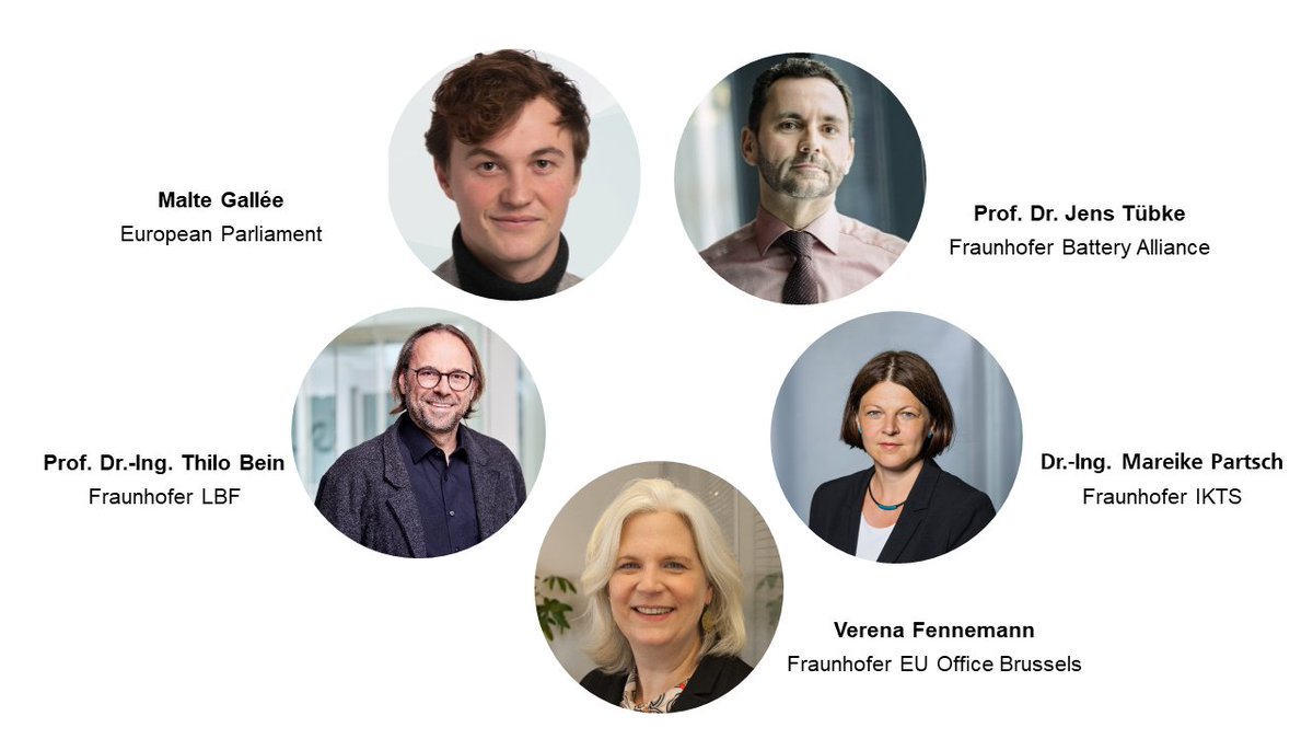 Fraunhofer organises a webinar on "Green beginnings for End-of-Life #Batteries: The potential of reuse, repair and #recycling" on 24 October from 13:00 to 14:00 CEST.
Register here 👇
fraunhofer.de/en/institutes/…