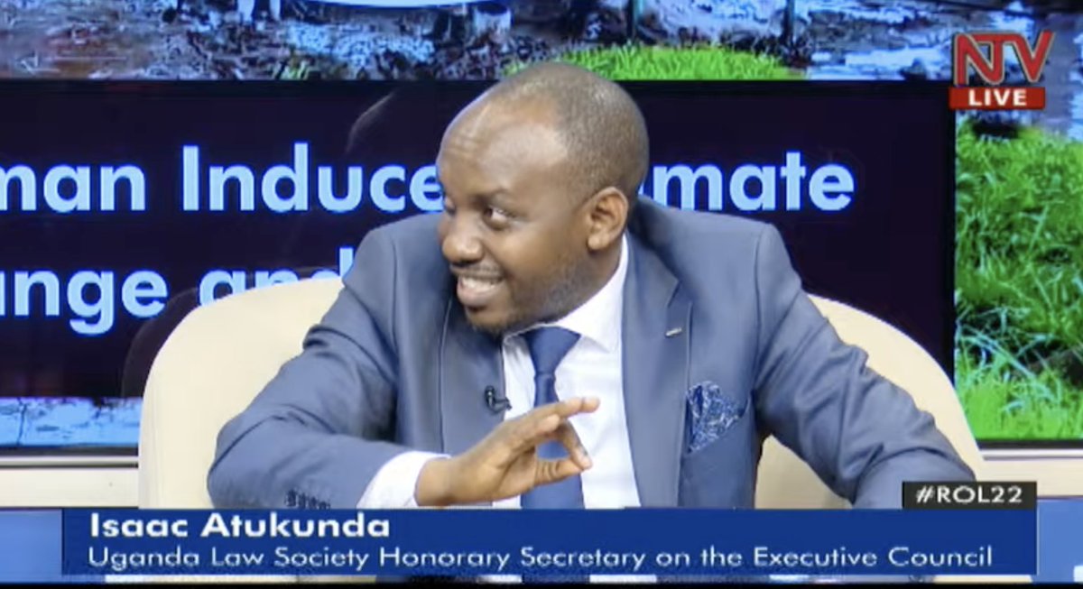 ntvuganda's tweet photo. There has been an effort in encouraging people to plant trees. The ministry of agriculture has been urging people to use land sustainably while growing crops so the government is going to its part. -Mr. Isaac Atukunda, ULS Hon. Secretary. #ROL22. https://t.co/FYGC2Q9yYy
