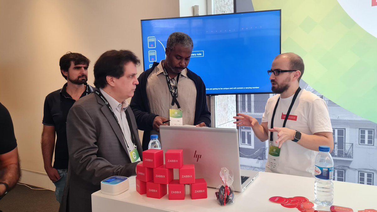 zabbix's tweet photo. #Zabbix is at @OpenSourceLx 2022 right now!
👋 Come greet our team at the Zabbix booth, chit-chat with us and ask your questions.
🎤 Later, Alexey Mitrofanov will take the stage with his speech on making #opensource code more secure.
#OpenSourceLX @LifeAtSyone https://t.co/NDVxzxMdhJ