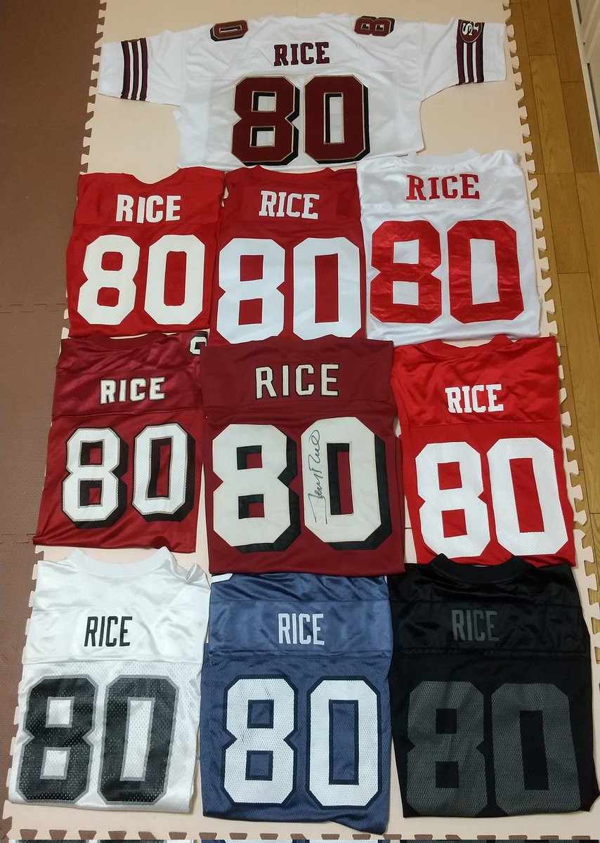 makyu49ers_FTTB's tweet photo. #FTTB #JerryRiceジャージコレクション #NFLジャージコレクション
歴代のNFL選手の中で一番好きなJerry Rice🤩
まず無理だろうなと諦めてたシーホークス時代のジャージまで入手出来ました🥰 https://t.co/t1yfHDei4D