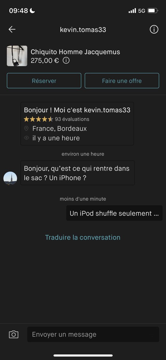slash_js's tweet photo. Vous en avez encore des questions comme ça ? #jacquemus #chiquito #vinted #insolite @bestofvintedfr @jacquemus https://t.co/upNeO3mPaH