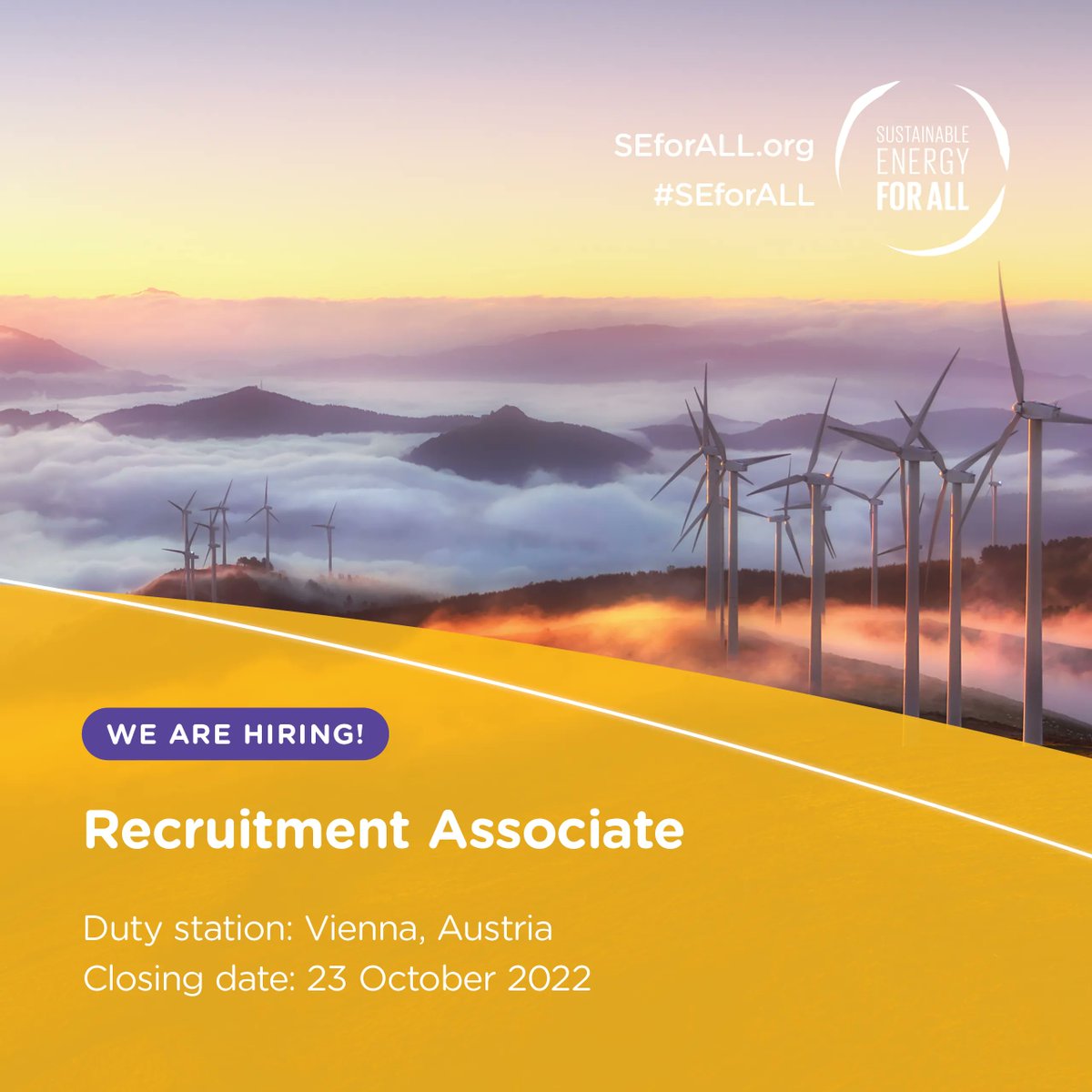 We are looking for a Recruitment Associate for our #humanresources team To find out more and apply, click here: bit.ly/3T2oE28