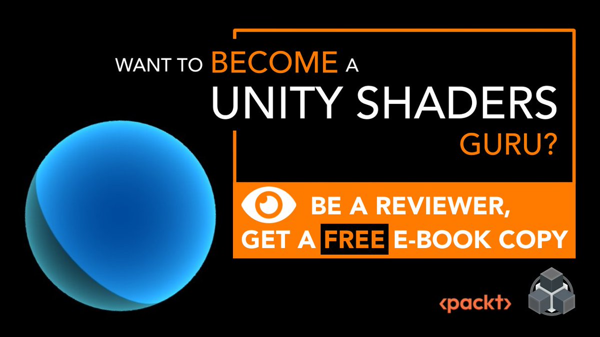Hey, guess what?

If you want to get a free e-book copy of my tech #book for <a href="/PacktPublishing/">Packt Publishing</a> on the #unity #shaders, you just have to become an early-Amazon reviewer!

Send me your Amazon name+email id at: mina.pecheux@gmail.com :)

#gamedev #game #programming #unity3d