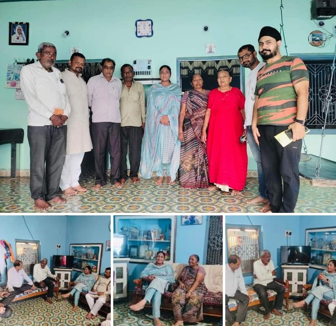 Rajwinderaap's tweet photo. ਆਮ ਆਦਮੀ ਪਾਰਟੀ ਦੇ ਵਰਕਰਾਂ ਵੱਲੋਂ ਦਿੱਤੇ ਪਿਆਰ ਲਈ ਹਮੇਸ਼ਾ ਕਰਜ਼ਦਾਰ ਰਹਾਂਗੀ! ਆਪਣੇ ਘਰ ਬੁਲਾ ਕੇ ਬਹੁਤ ਪਿਆਰ ਦਿੱਤਾ! 
ਗੁਜਰਾਤ ਮਿਸ਼ਨ✌️✌️ @SandeepPathak04 @ArvindKejriwal @raghav_chadha @BhagwantMann @JarnailSinghAAP https://t.co/w4fxx07cOG