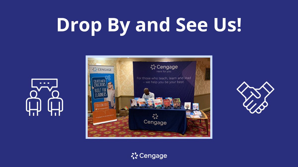 CengageEMEA's tweet photo. We're excited to be at the 26th Annual @PsySSA Congress. If you're attending, be sure to pop by and say hello to our friendly team 👋 #PsySSA26 #26thCongress #Psychology https://t.co/jmand2BPKH