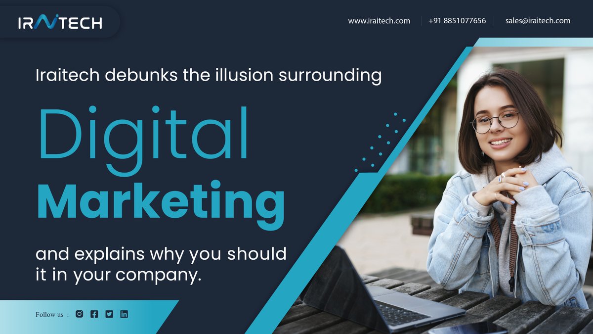 Iraitechteam's tweet photo. #Traditionalmarketing is a long-gone fad; Digital Marketing is current and popular. But is it necessary for your firm to fall under the purview of #DigitalMarketing? https://t.co/CEEnzVBkpX