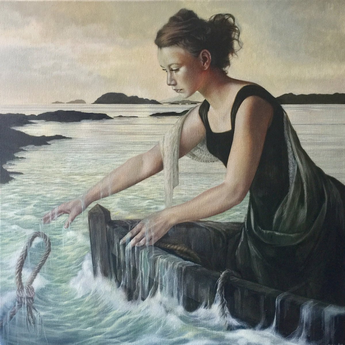 Looking forward to seeing the beautiful paintings of <a href="/corriechiswell/">Corrie Chiswell</a> at our all-female group show, HER IMAGINARIUM, opening October 21st.