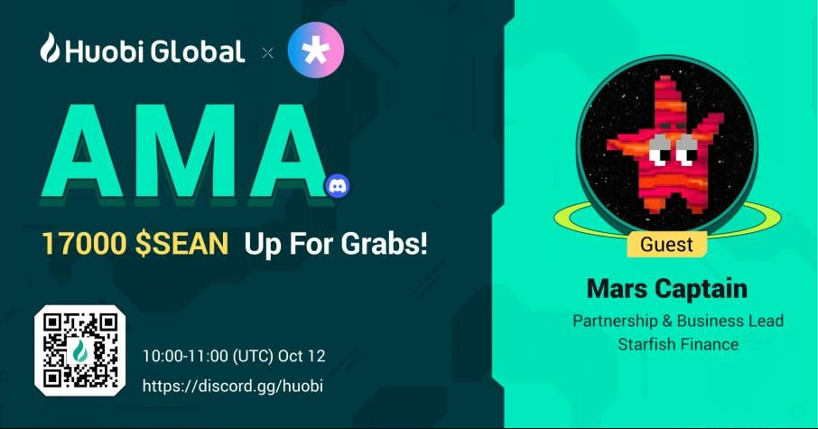 Discord AMA with <a href="/HuobiGlobal/">火币HTX</a> in 1 hour🔥

📍discord.com/invite/huobi