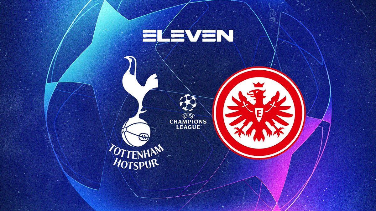 Eleven 5
Liga dos Campeões
Grupo D
Jornada 4
Tottenham - Eintracht Frankfurt, às 20h, com os comentários do <a href="/NunoPresume/">Nuno Presume</a>
Marcam muitos golos nos respectivos campeonatos, mas na semana passada ficaram a zero. Hoje será diferente? 
#ChampionsELEVEN
#elevensportspt
#semprepertodesi