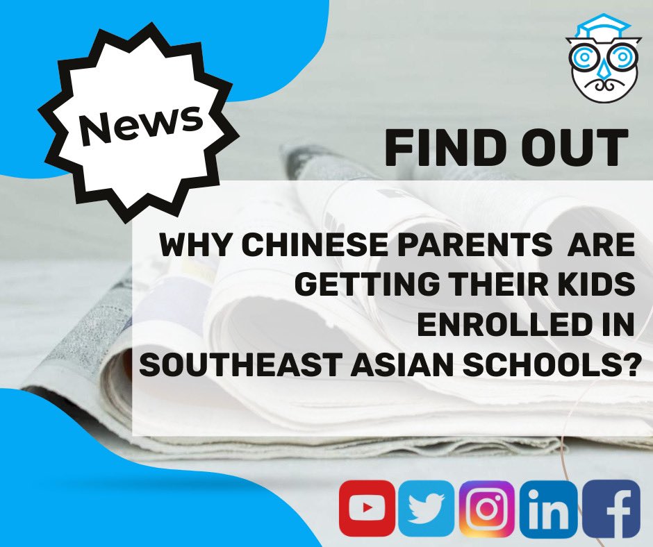 schoo_ped's tweet photo. The reason? 
They don't want their kids to go through highly competitive university entrance exam in future which leads to a rat race that doesn't lead them anywhere eventually.
#news #NewsUpdate #education #SoutheastAsia #China #Malaysia #Singapore #schools #kids #Students https://t.co/z3HfKjGosZ