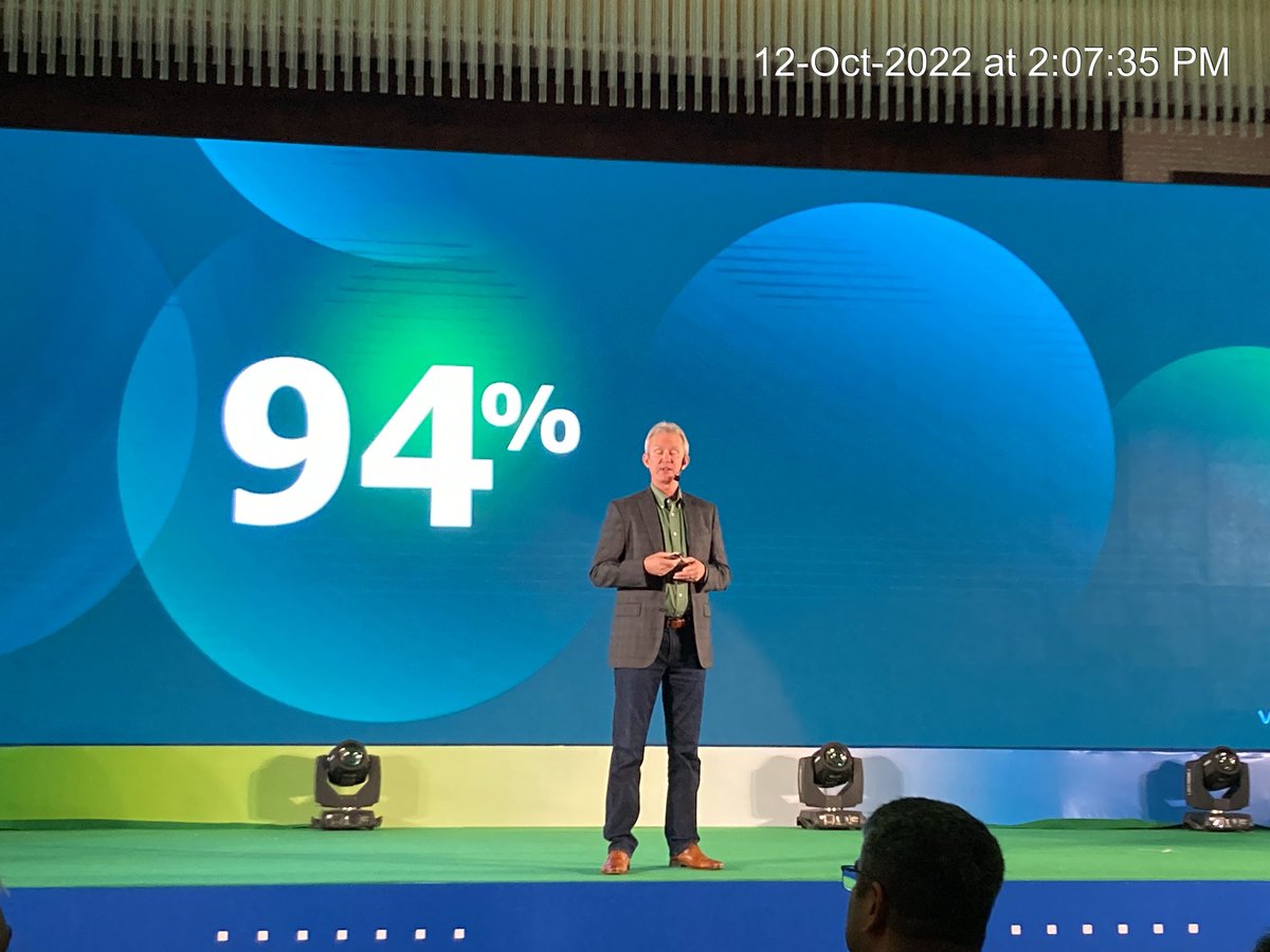 TechButthead's tweet photo. OnStage giving his #Keynote is "Dave Russell" (@BackupDave), Vice President, Enterprise Strategy at @Veeam speaking on a Vital Topic of "The Future of Modern #DataProtection" for the #Backup Industry :-

(#VeeamONForum) (#ITBackup) https://t.co/WxUYcKCgWc