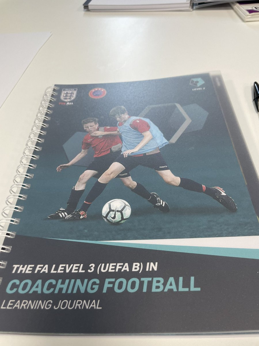 CoachEc23's tweet photo. Start of my UEFA B journey starts today ✅ https://t.co/wXMLAuLGKA