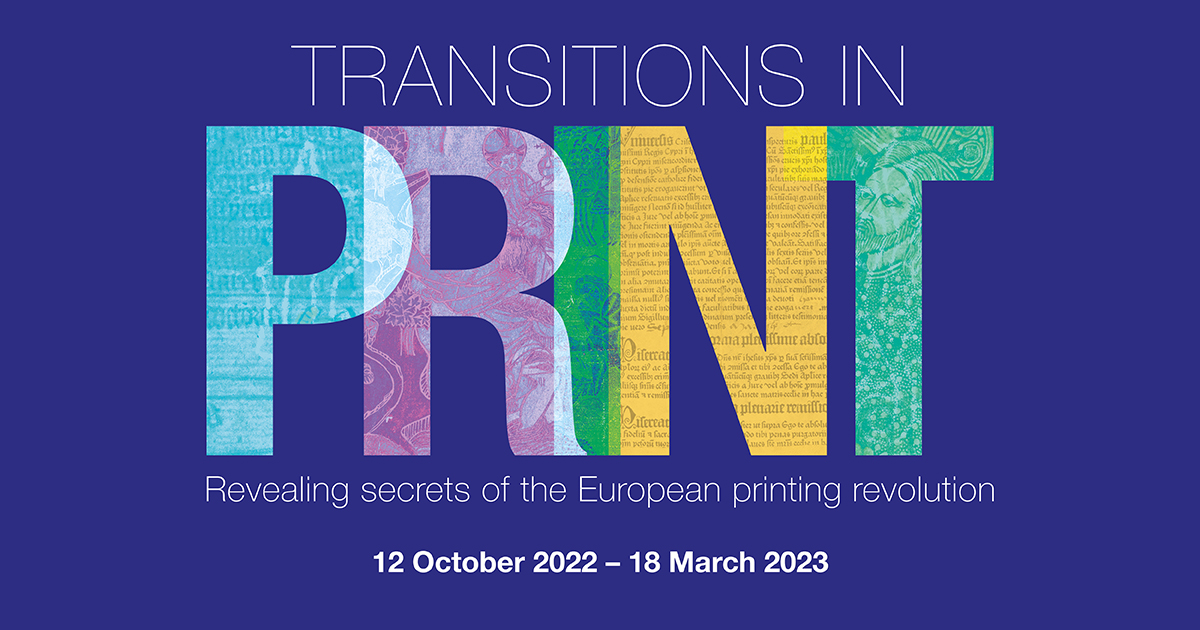 UoMLibrary's tweet photo. Our exhibition, Transitions in Print, is now open at @TheJohnRylands 

Explore how scientists, historians and imaging specialists are developing new ways of looking at historic documents from our collection of 15th-century European printing.

https://t.co/AD1Q00Uy25 https://t.co/KS1IrWH7wy