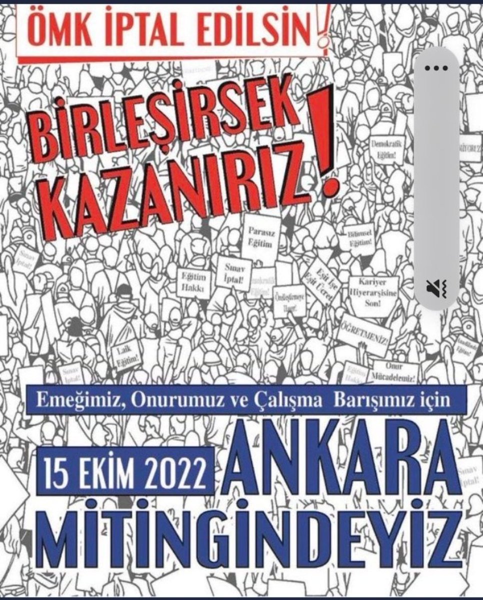 Birleşe birleşe kazanacağız!#15EkimdeAnkaraya
#15EkimdeBirlikte