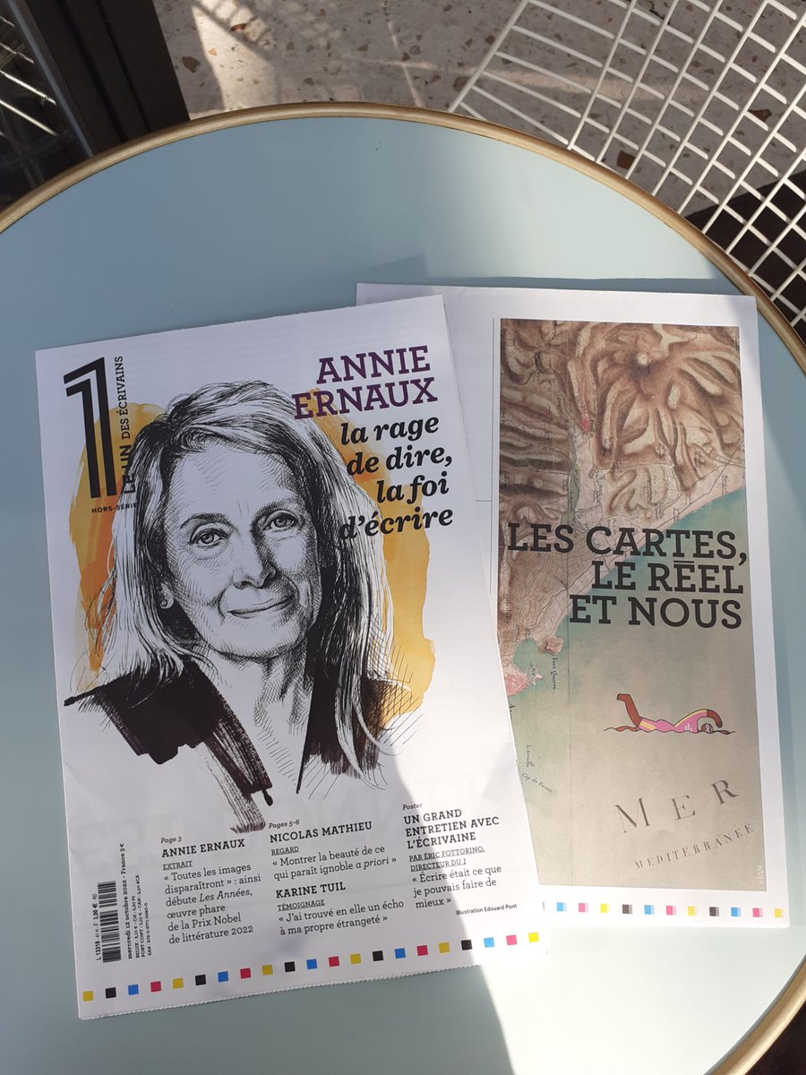agathe_bougon's tweet photo. 📰

Aujourd'hui est le dernier jour du numéro de @Le1hebdo avec l'@IGNFrance et le @CNNum en kiosque.

C'est aussi le 1er jour pour acheter celui sur #AnnieErnaux et en passage de relais je trouve ça plutôt cool ! 

PS : amis cartophiles, pas de panique 👉https://t.co/NCW3AWNK0Q https://t.co/NZyfsAyqzW