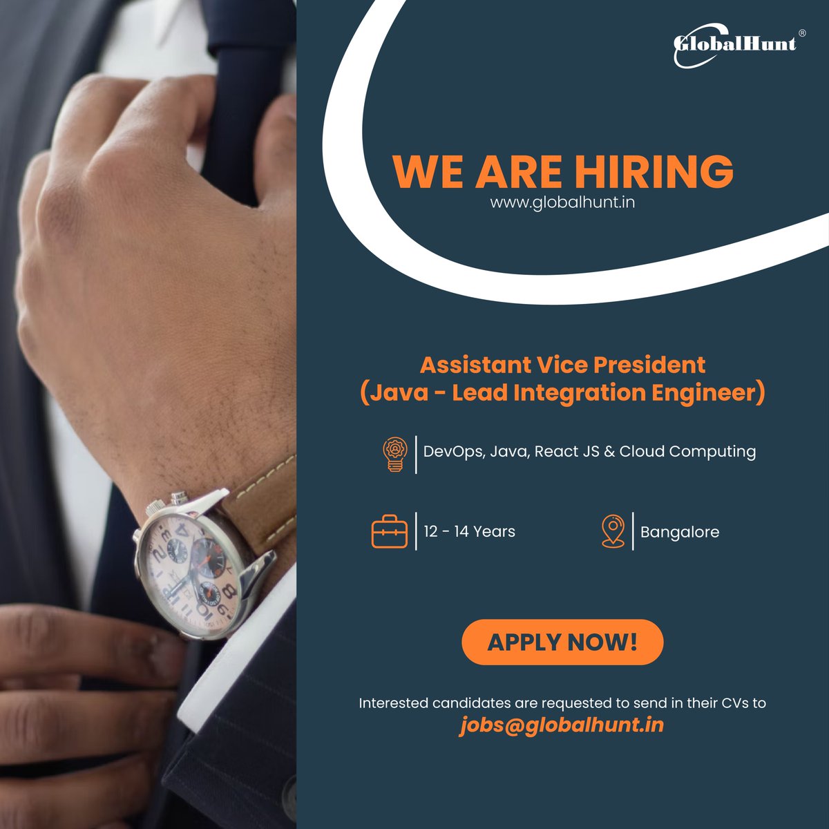 GlobalHuntIndia's tweet image. GlobalHunt for its client is looking for Assistant Vice President (Java - Lead Integration Engineer) with good understanding of DevOps.
Candidates apply at globalhunt.in/job-details.ht…
#avpjava #javalead #leadintegration #integrationengineer #devops #cloudcomputing #reactjs