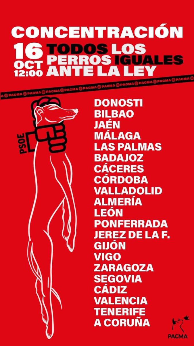 Mercedeska's tweet photo. @MasMadridCM **ATENCION** Por favor, acudan a las concentraciones convocadas en protesta por la enmienda presentada por el PSOE que excluye los perros de caza y rehala de la nueva ley de protección animal.
Ellos nos necesitan más que nunca, por favor, acudan!! https://t.co/21GacqHQc2