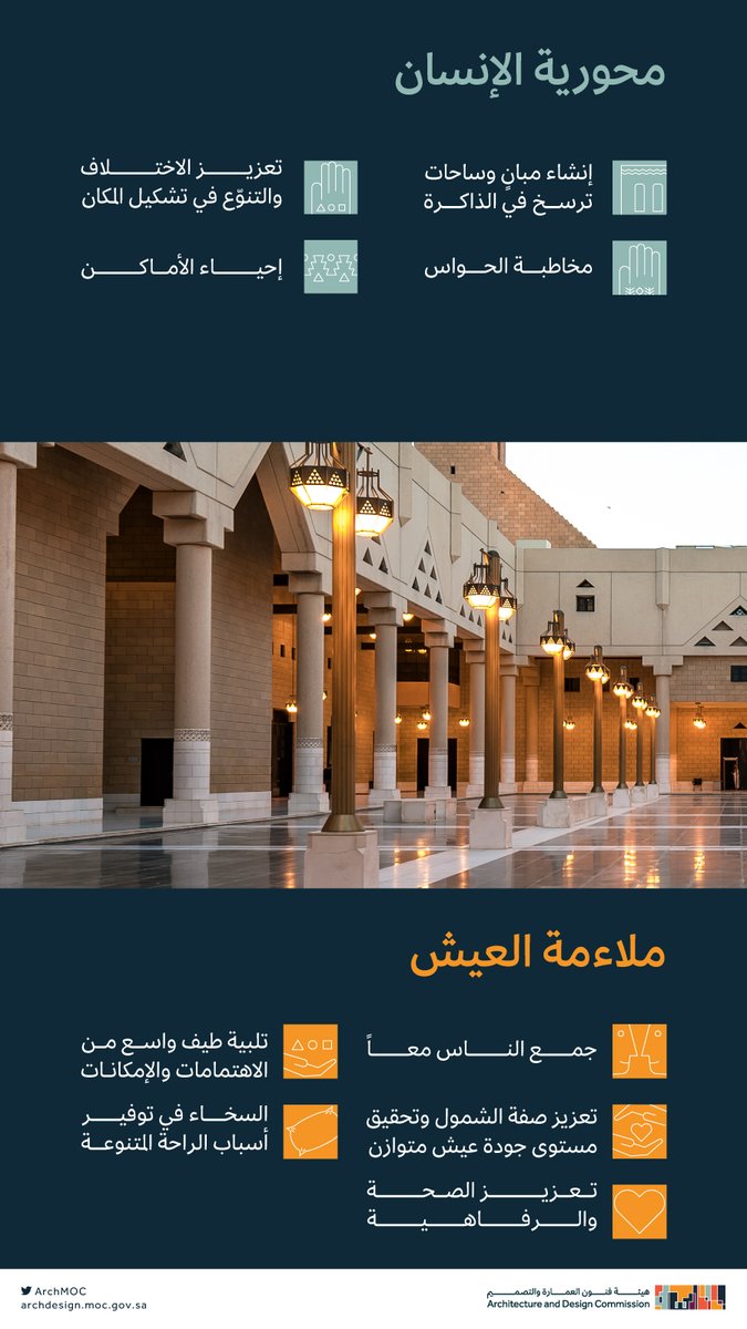 ArchMOC's tweet photo. نفخر بأصالة عمارتنا التي تجسد هويتنا وثقافتنا وتعكس إبداع حاضرنا.
 
استكشف المزيد عبر النقر على الصور 💫
 
#هيئة_فنون_العمارة_والتصميم https://t.co/p5Up7RaUZx