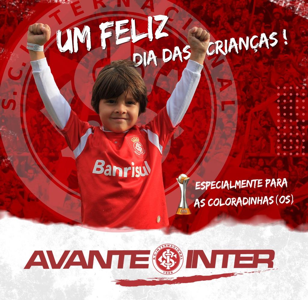 avante_inter's tweet photo. Que esse dia te traga não só muitos presentes, como também alegria, amor e muitas vitórias do Internacional.

Homenagem do Movimento Avante Inter a todas as crianças em especial as Coloradinhas (os).

#diadacrianca #criancacolorada #movimentoavanteinter #avanteinter https://t.co/2CQtfWdiuo