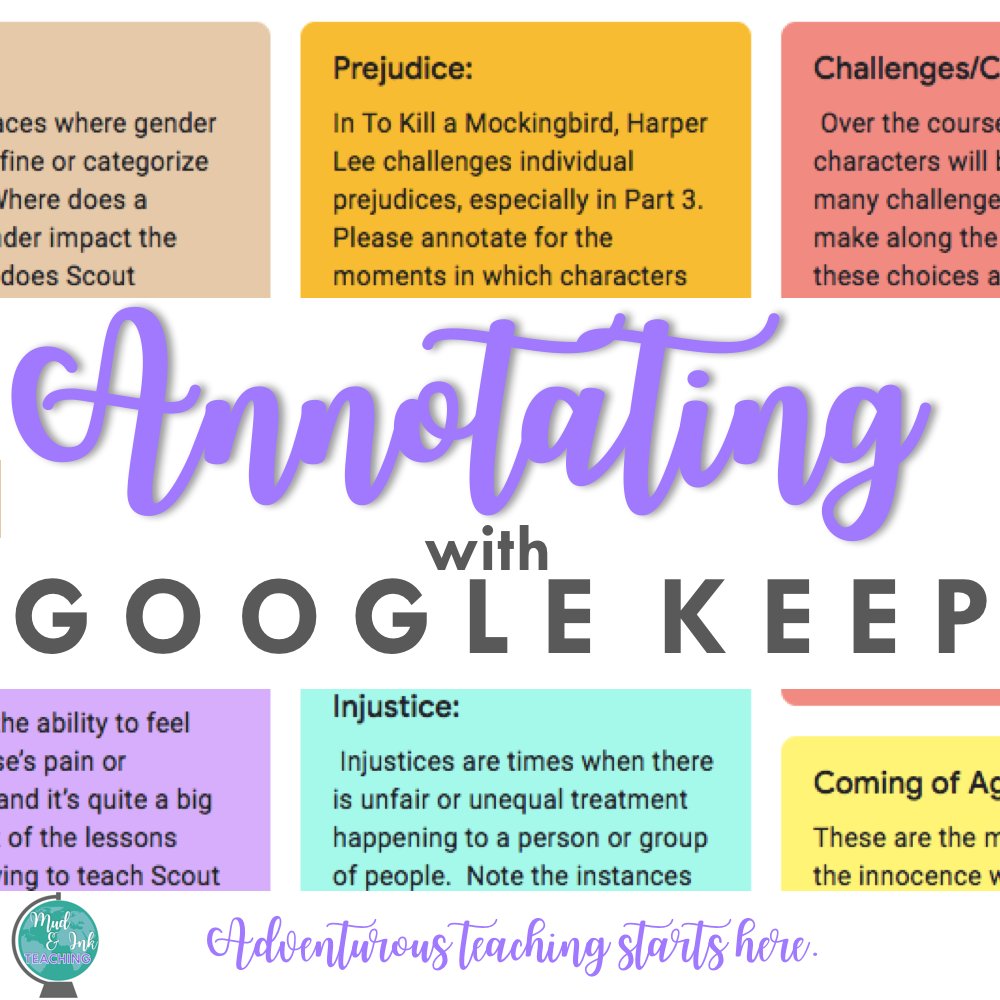 TCEA's tweet photo. Teaching annotation to your students? Learn how to make it easier on you with Google Keep. 

https://t.co/tMnluN1Kfa via Mud and Ink #Teaching
#edutwitter #edtech #gsuite #skillbuilding https://t.co/cBSlubyyB2