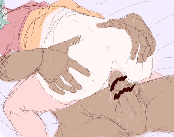 えっちな構図の練習 