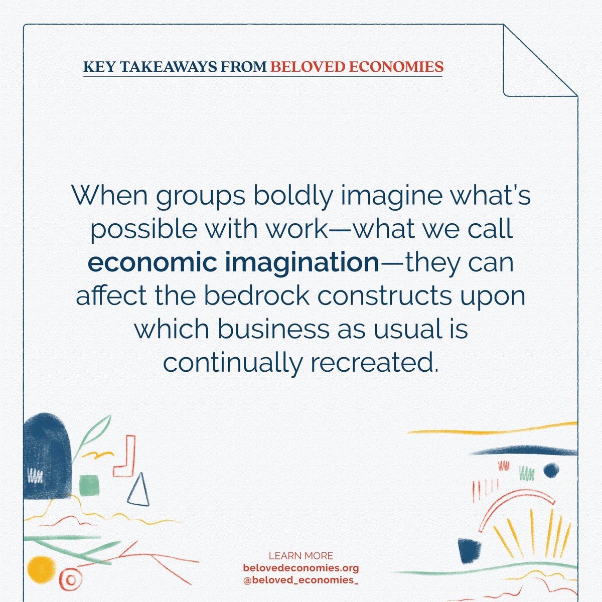 Beloved Economies tweet media