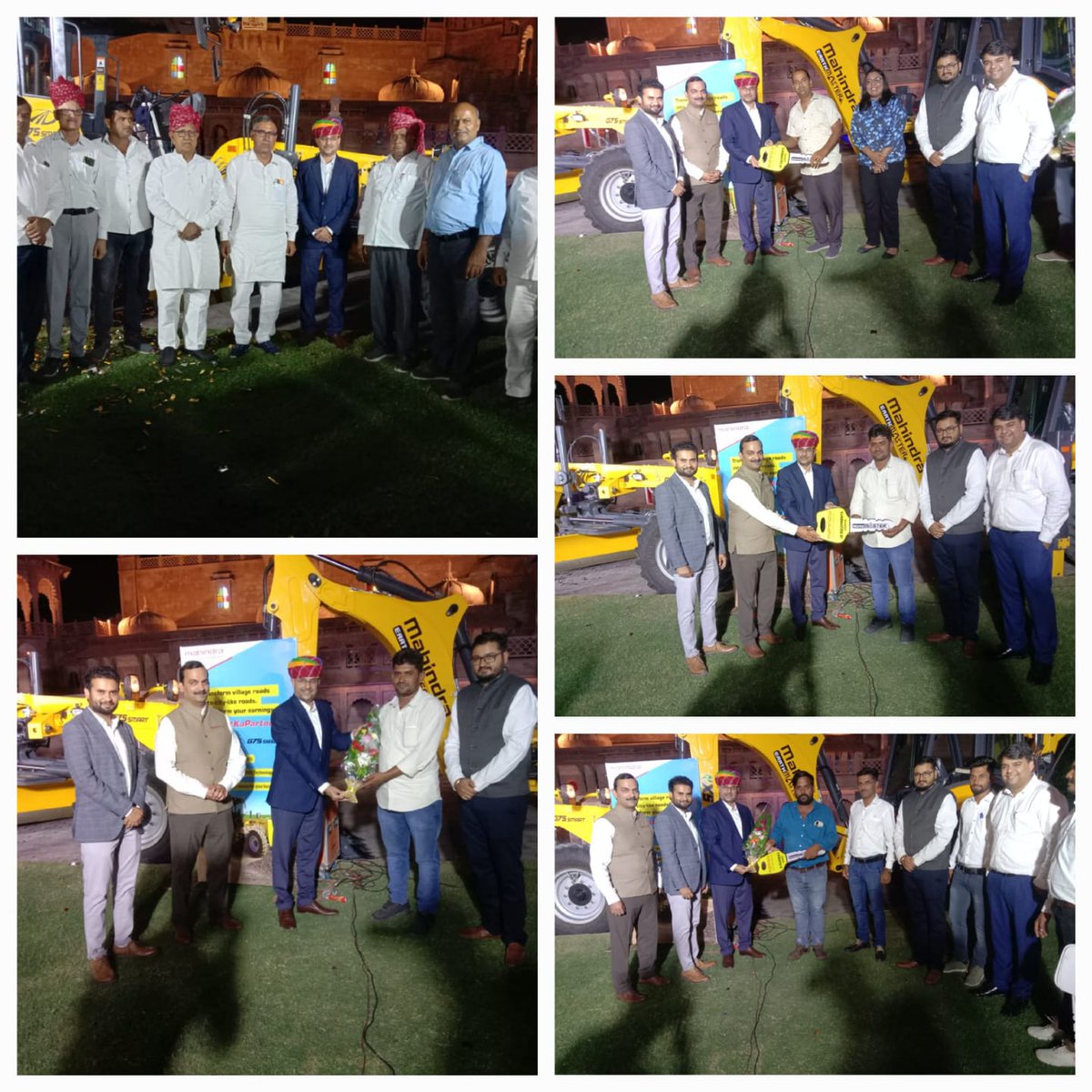 Mahindra_CE's tweet photo. The all new G75 Smart, your #ProfitKaPartner is here to make waves!
The first look of the G75 Smart was revealed on 10th October, 2022 at Jodhpur JD Equipments
More than 250 customers witnessed the grand reveal of the G75 Smart. #MahindraConstructionEquipment https://t.co/CtsReKeTlR