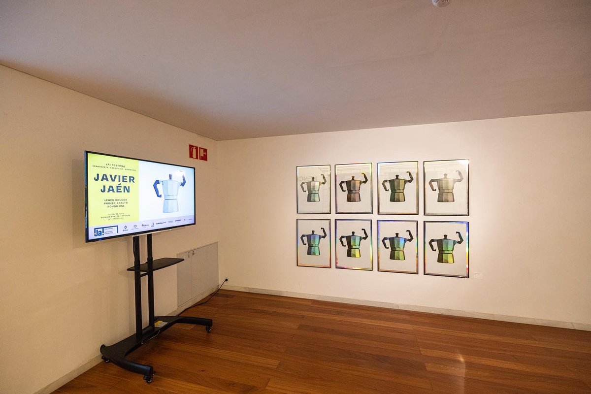 ja_festival's tweet photo. Ya podéis ver #PrimerAsalto, la primera exposición retrospectiva de @JavierJaenB en Bizkaia Aretoa (Abandoibarra, 3).
🎟️Entrada gratuita.
📅Hasta el 4 de noviembre.
⏰De 10:00 a 20:00 https://t.co/e3oso2MhRd