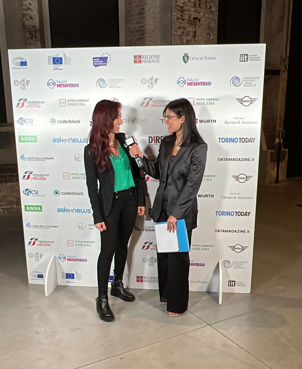 coderblock's tweet photo. Yesterday we came back to Turin to take part in the #FestivaldelMetaverso: the first of a long series of events promoted by @Angi_tech ๐
As partner, we joined a panel about the opportunities for companies in the #metaverse.
#coderblock #coderblockmetaverse https://t.co/aULXhqccRW