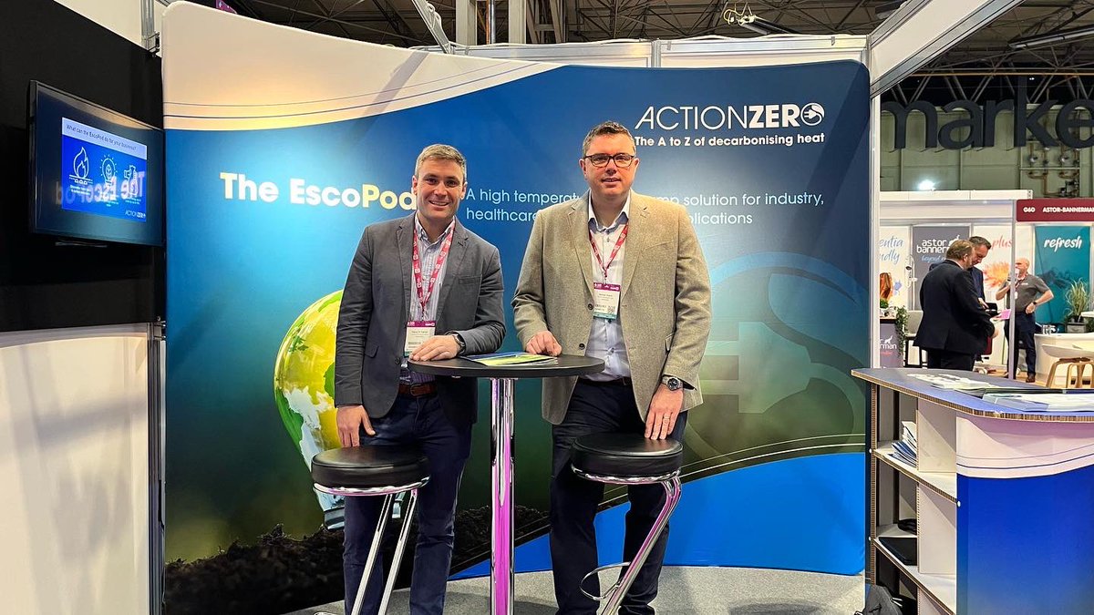 hofarrell2's tweet image. Ready to go at the @CareShow in @necbirmingham - looking forward to showcasing our dedicated high temperature heat pump for healthcare applications. @ActionZero_ie @Entirl