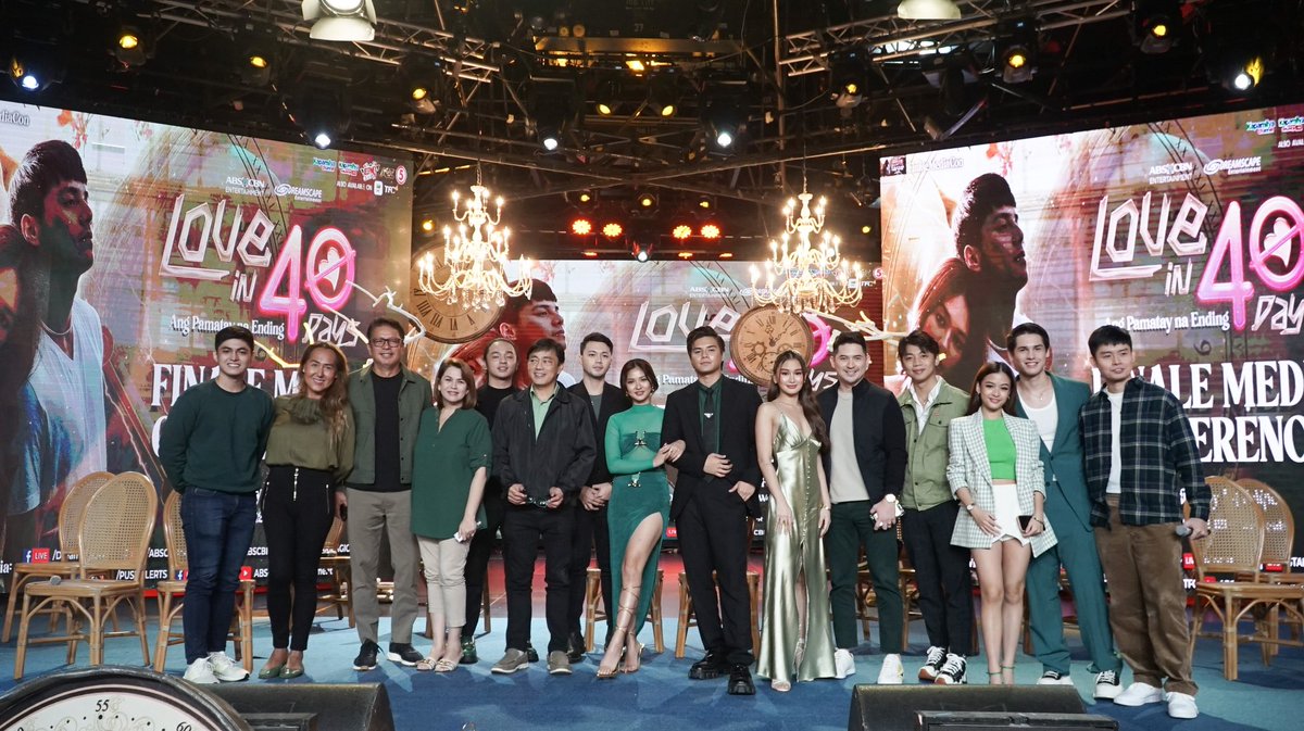 realmikeibanez's tweet photo. Thank you for today, @iamAndalioLoisa and @iamr2alonte 🤗💚

#L40DFinaleMediaCon #L40DAngPamatayNaEnding #LoiNie #LoisaAndalio #RonnieAlonte https://t.co/g9VPEBwvDD