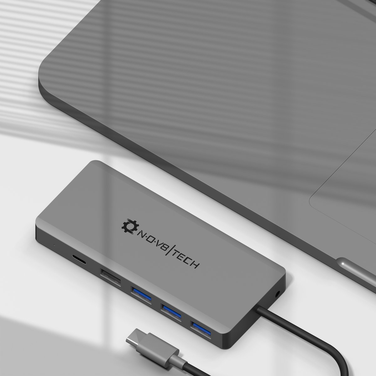 nov8tech's tweet photo. FOR ONLY $58.99
ORIGINAL PRICE: $69.99
ENJOY A 15% OFF DISCOUNT!

⬇ 𝗦𝗛𝗢𝗣 𝗡𝗢𝗪 ⬇
https://t.co/IfxtkRHRTz

13-in-1 Space Gray USB C Hub | 13 Devices Ports Supported for all Type-C Adapter

#nov8tech
#technology
#gamingsetup
#electronics
#techaccessories https://t.co/Bu45Uzx3YY