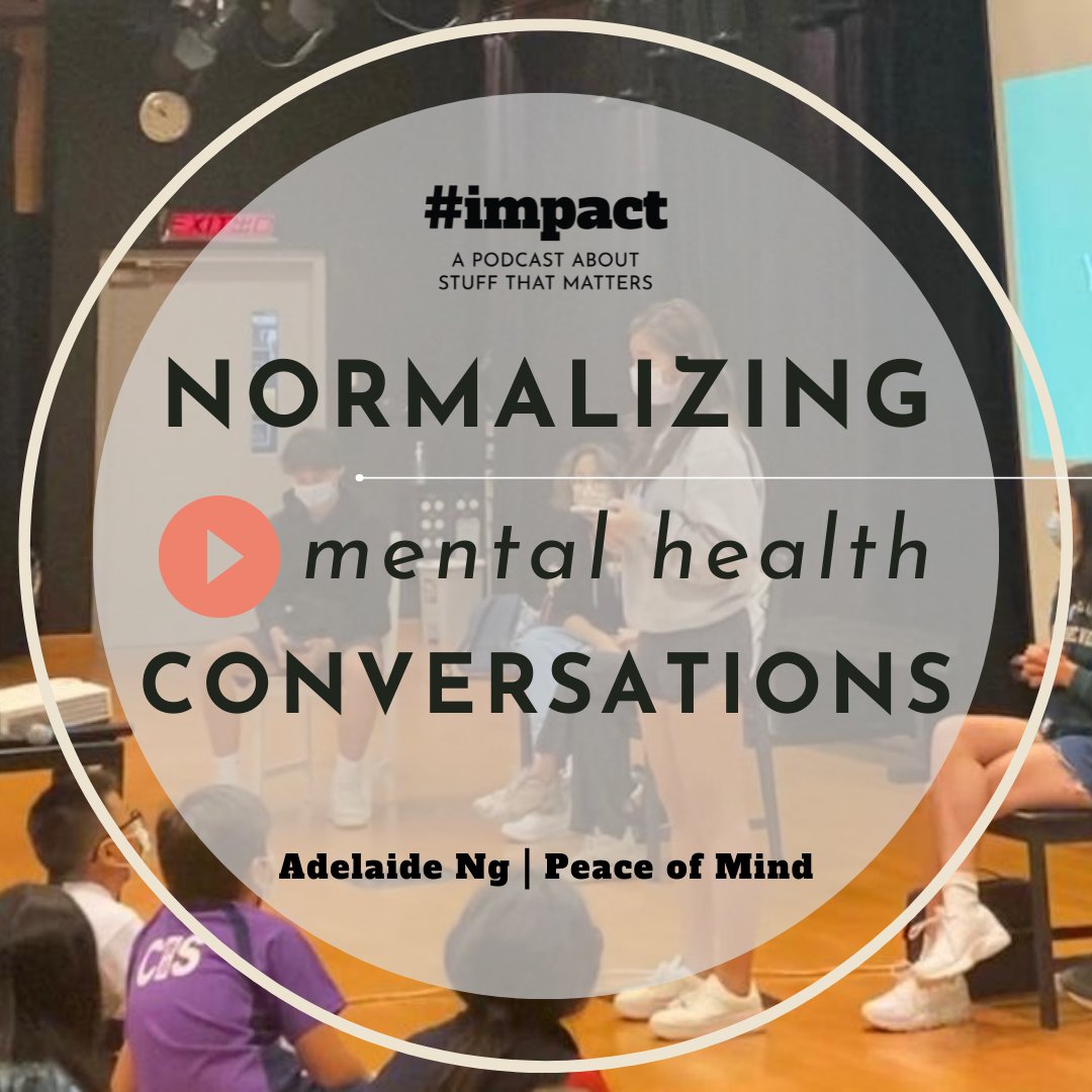 BRAND NEW EPISODE IS OUT w/ Adelaide Ng. 🎧 Listen to our latest episode and learn how the youth of today is making an impact, normalizing mental health conversations and unlocking the power of the younger generation to foster good health and wellbeing.  hashtagimpact.com/listen