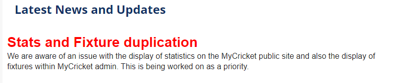 If by 'stats duplication' you mean my batting average has doubled, feel free to take your time @MyCricketAus