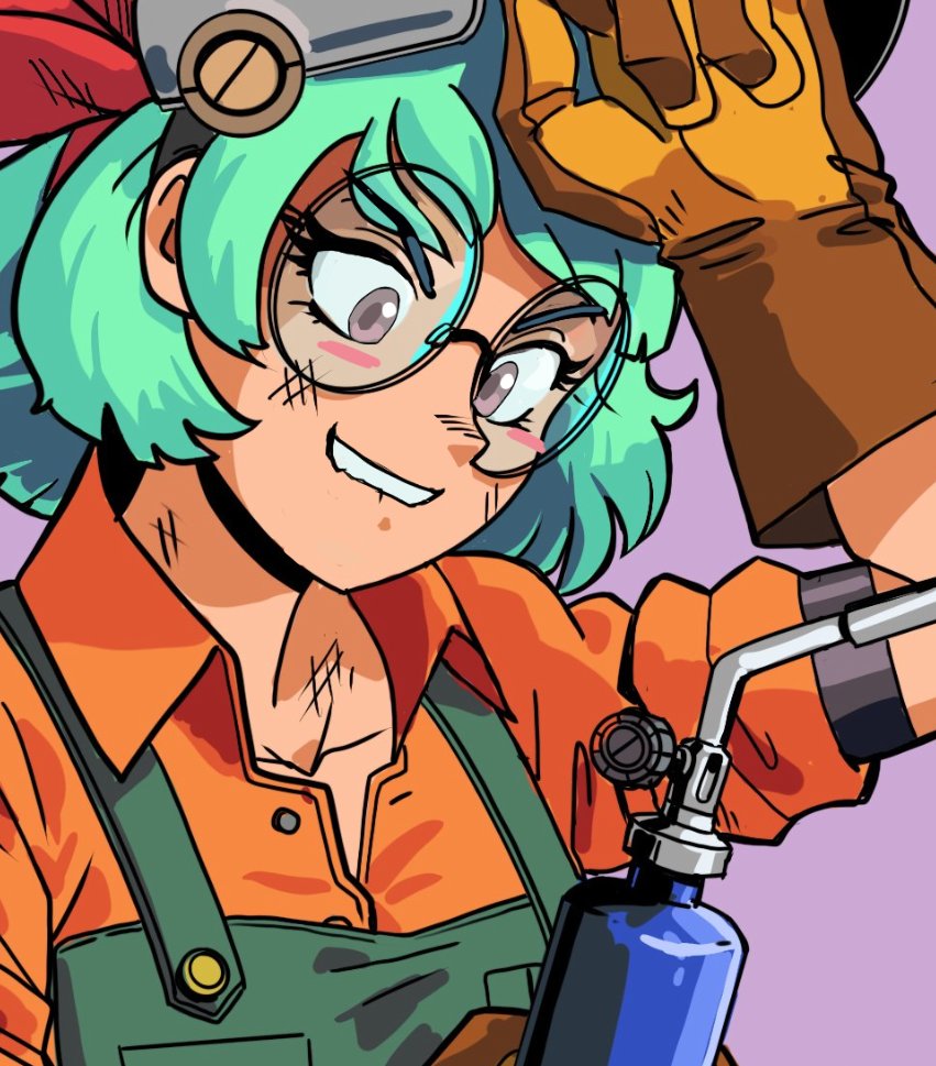 「"Do...uhh...do I need to take off the he」|D.のイラスト