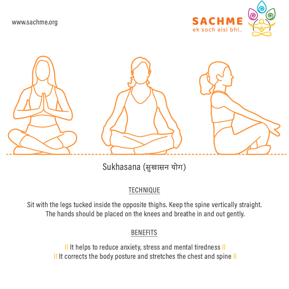 sachme_org's tweet photo. Sukhasana (सुखासन योग)

BENEFITS : 
It helps to reduce anxiety, stress and mental tiredness.
It corrects the body posture and stretches the chest and spine.

#meditation #healing #life #society #soul #peace #yoga #culture #happiness #hinduism #india #sachme #universe #asanayoga https://t.co/Hq4e9jwSy0