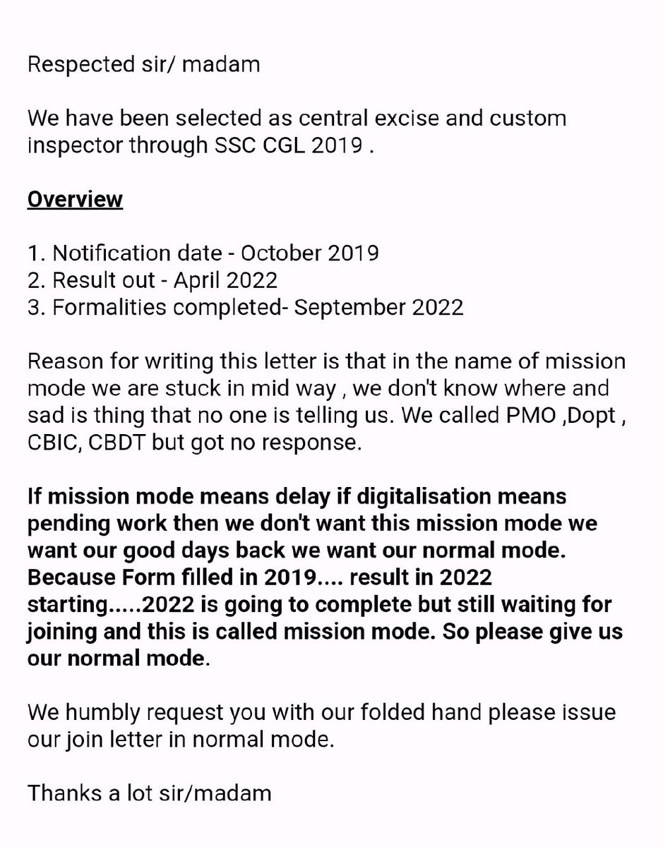 Kuldeep062's tweet photo. #release_joining_letters_today
#modi_ji_joining_ka_button_dabao
Modi ji or kitna suffer karwavoge mission mode ke name pe... @narendramodi @PMOIndia @DoPTGoI @drjitendrasingh @RahulGandhi https://t.co/WFAZ2Q5YwM