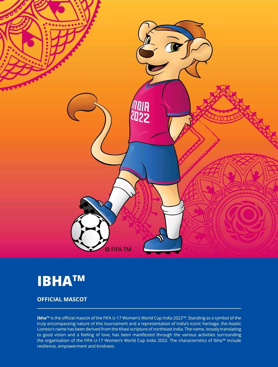 AkashvaniAIR's tweet photo. Meet #Ibha, the official mascot of #FIFAU17WWC! https://t.co/HBs7PN07i2
