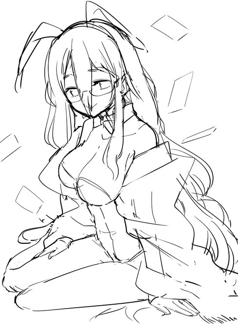 #ブルーアーカイブ #ブルアカ
バニーイベント初なので楽しみ。あとアカネちゃんの太もも柔らかそう。 