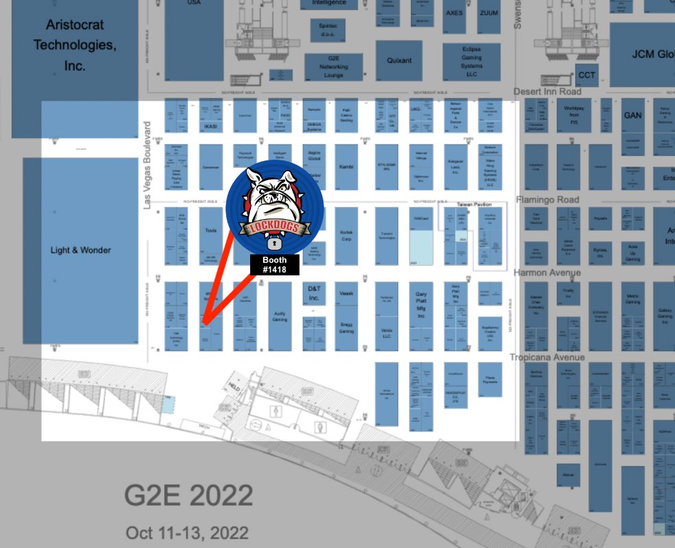 RealLockdogs's tweet image. Visit Us At G2E! Booth 1418 - mailchi.mp/106fccd6bc4a/g…