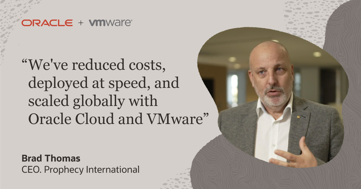 BTanmoy92's tweet photo. The @OracleCloud team is completely dedicated to helping companies succeed, with powerful #infrastructure solutions that are fit for purpose. @ProphecyIntern1, is the latest example of @Oracle Cloud @VMware Solution in action. https://t.co/kk6KCmn36l

#Cloud #OCVS https://t.co/EAQYb7qBjc