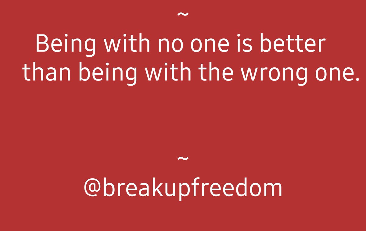 Staceyserenity's tweet photo. Being with no one is better than being with the wrong one. 
 @breakupfreedom  #breakuprecovery #narcissisticabuse #YouMatter #DVAM2022 #ihavetherightto #WeAreResilient https://t.co/fSzAe7tgqN