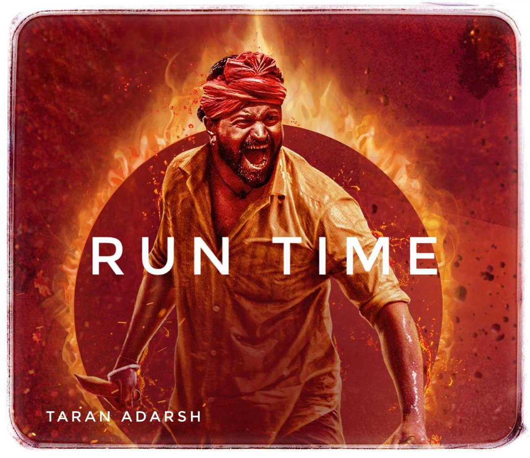 taran_adarsh's tweet photo. #Xclusiv... 'KANTARA' *HINDI* RUN TIME... #Kantara *#Hindi version* certified 'UA' by #CBFC on 11 Oct 2022. Duration: 149.58 min:sec [2 hours, 29 min, 58 sec]. #India
⭐ Theatrical release date: 14 Oct 2022. https://t.co/spwmTzqUvB