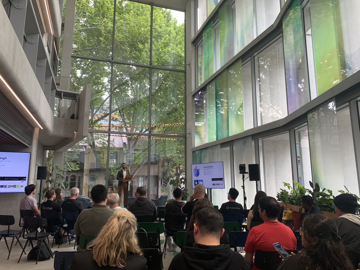 VizChic's tweet photo. Sydney TUG is back in person with 3 Ah-Maz-Ing presenters Alex D’Ambra, @nataliatamiteva &amp; @datavizcanvas @datavizcanvas Super inspired with jpurnies, fluency and super slick @tableau Desktop tips https://t.co/6klont1V8m